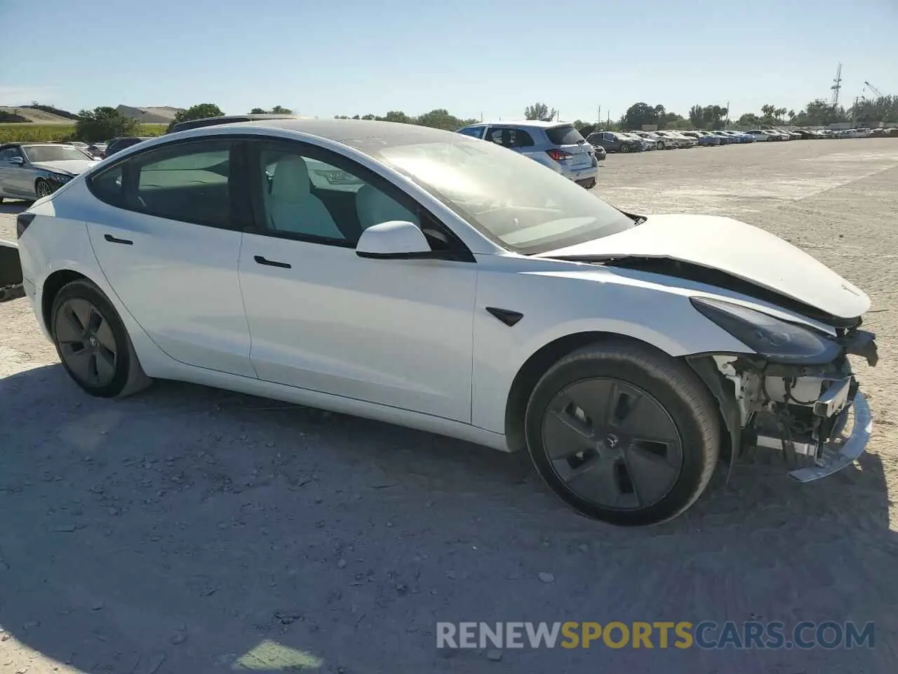 4 Photograph of a damaged car 5YJ3E1EA9PF555000 TESLA MODEL 3 2023