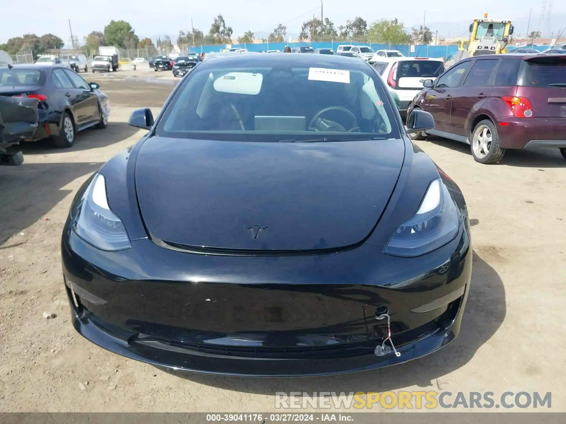 12 Photograph of a damaged car 5YJ3E1EA9PF556745 TESLA MODEL 3 2023