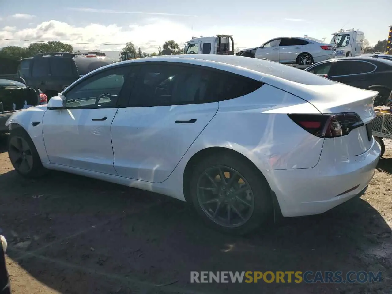 2 Photograph of a damaged car 5YJ3E1EA9PF558527 TESLA MODEL 3 2023