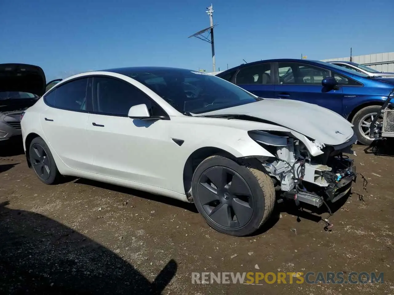 4 Photograph of a damaged car 5YJ3E1EA9PF558527 TESLA MODEL 3 2023