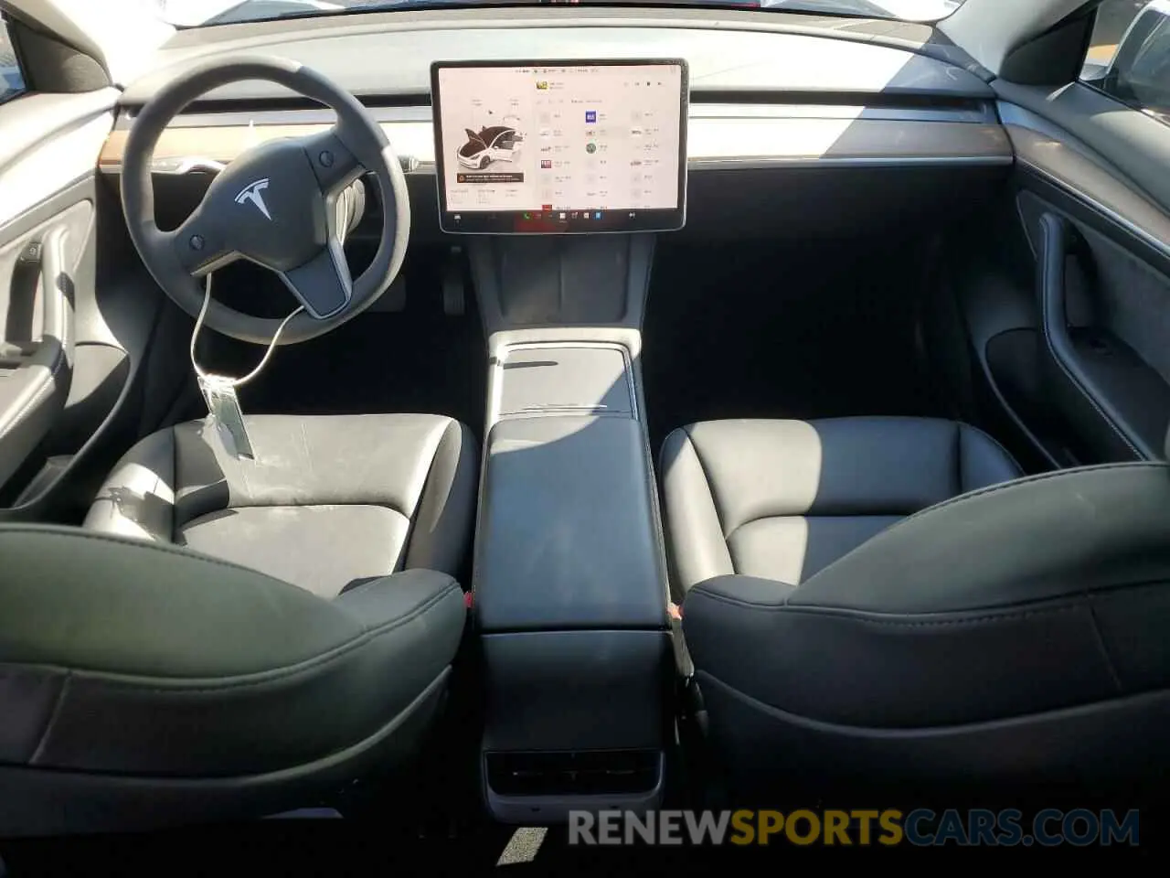 8 Photograph of a damaged car 5YJ3E1EA9PF558527 TESLA MODEL 3 2023