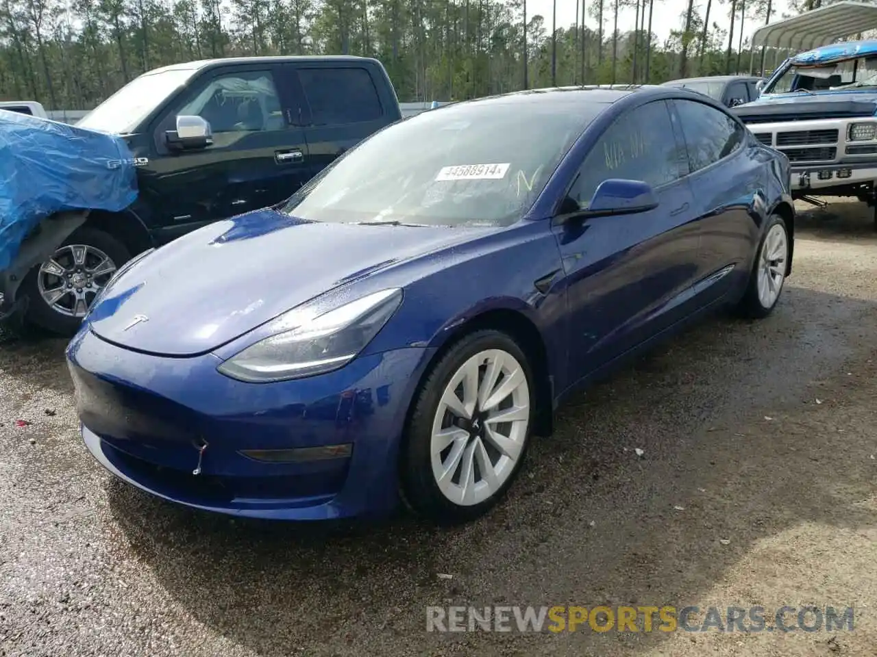 1 Photograph of a damaged car 5YJ3E1EA9PF560004 TESLA MODEL 3 2023