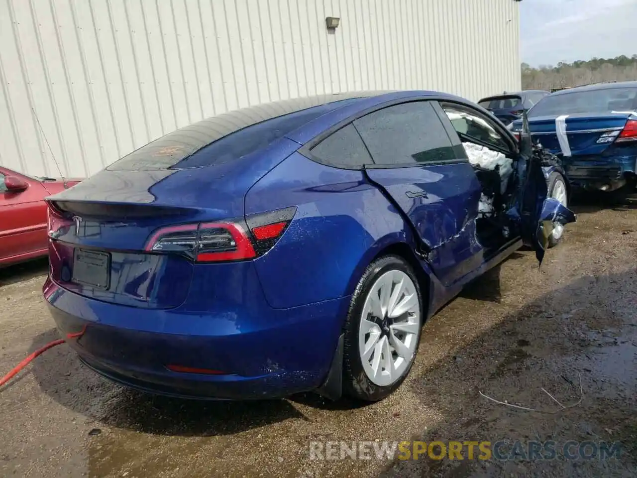 3 Photograph of a damaged car 5YJ3E1EA9PF560004 TESLA MODEL 3 2023