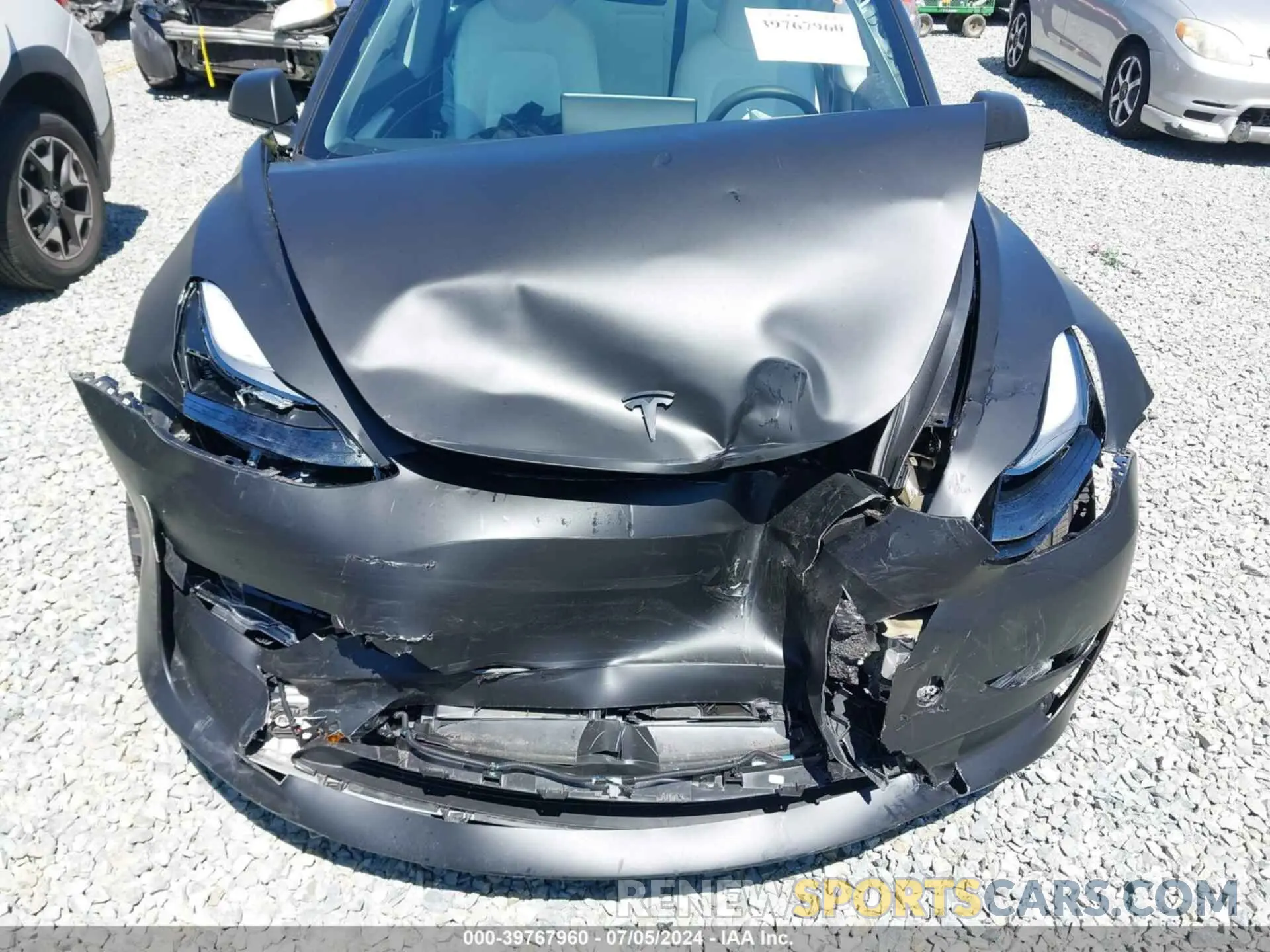 6 Photograph of a damaged car 5YJ3E1EA9PF564327 TESLA MODEL 3 2023