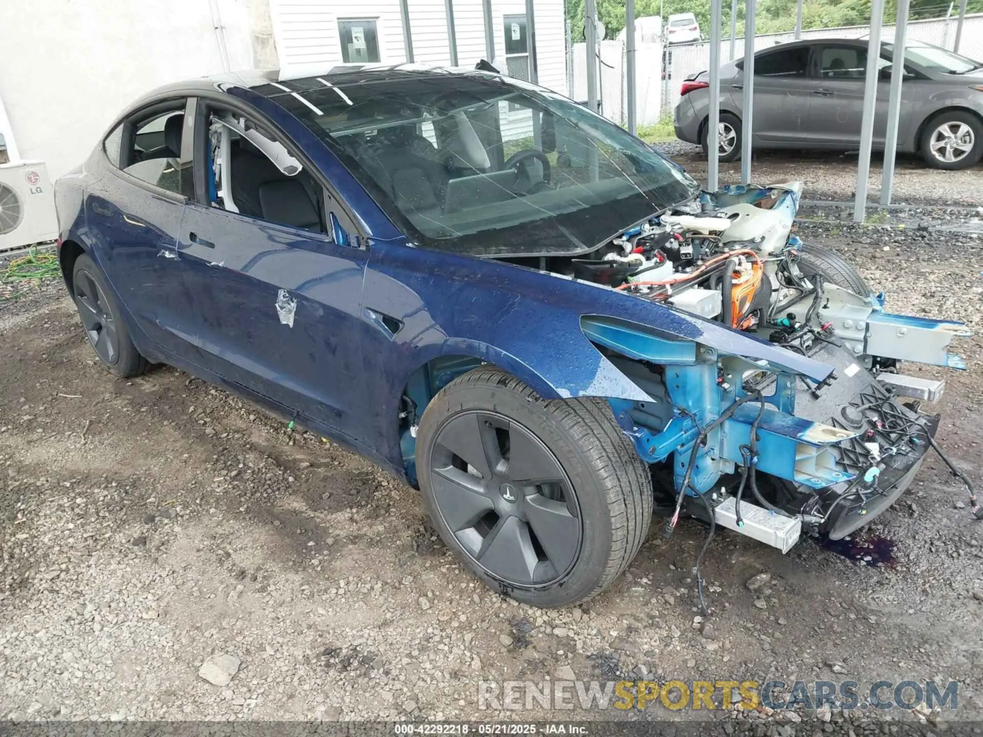 1 Photograph of a damaged car 5YJ3E1EA9PF566224 TESLA MODEL 3 2023