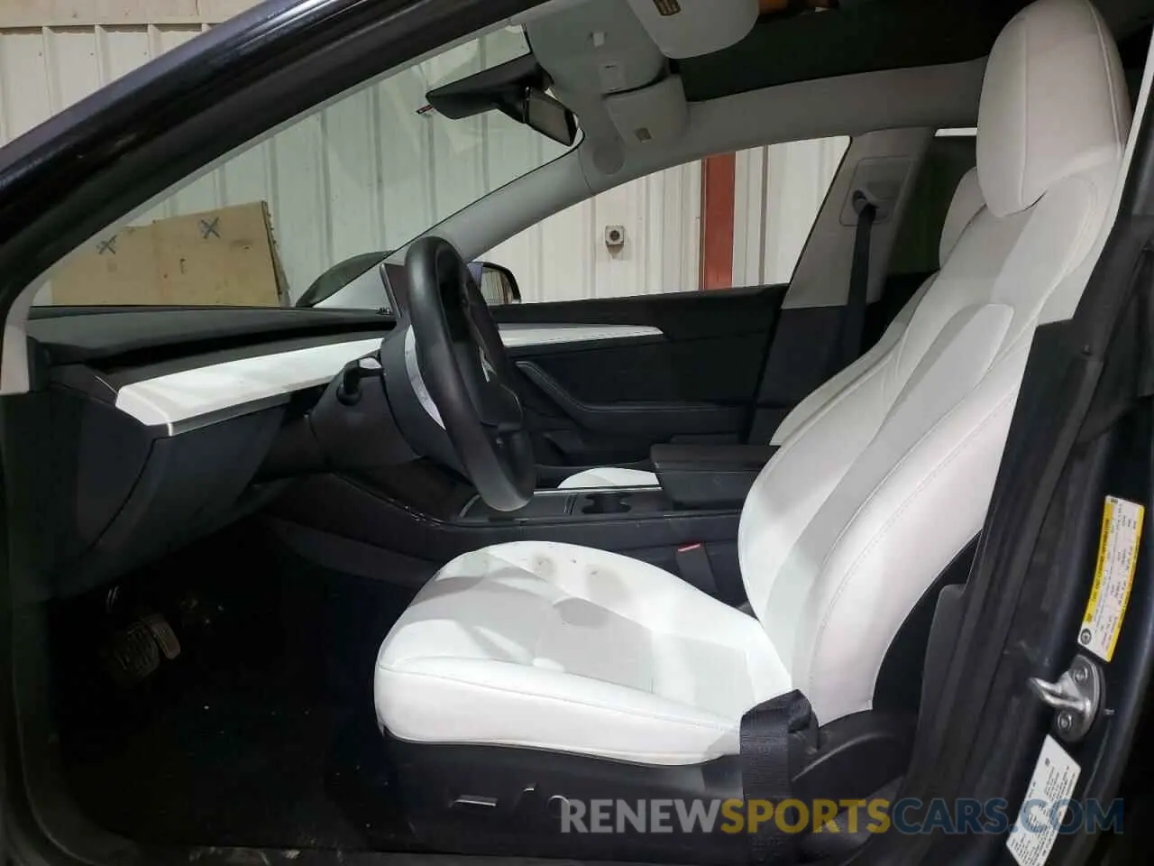 7 Photograph of a damaged car 5YJ3E1EA9PF566286 TESLA MODEL 3 2023