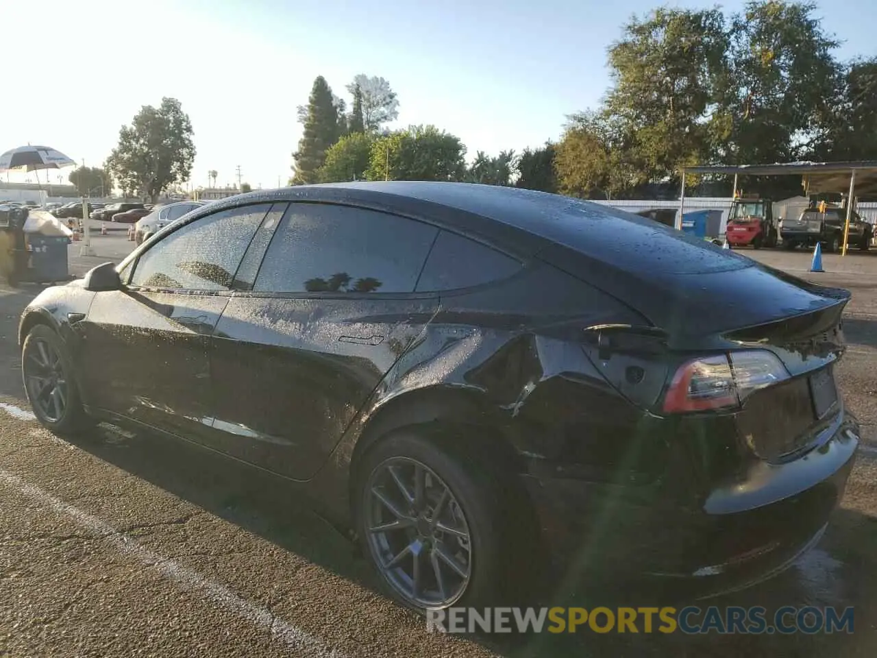 2 Photograph of a damaged car 5YJ3E1EA9PF567504 TESLA MODEL 3 2023