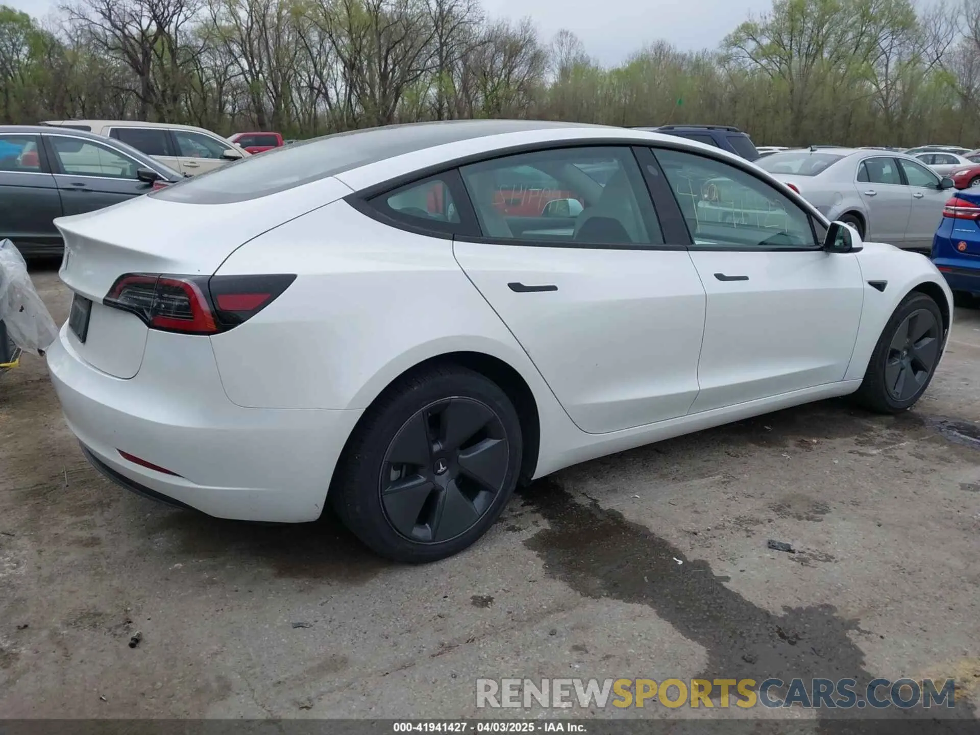 4 Photograph of a damaged car 5YJ3E1EA9PF569415 TESLA MODEL 3 2023