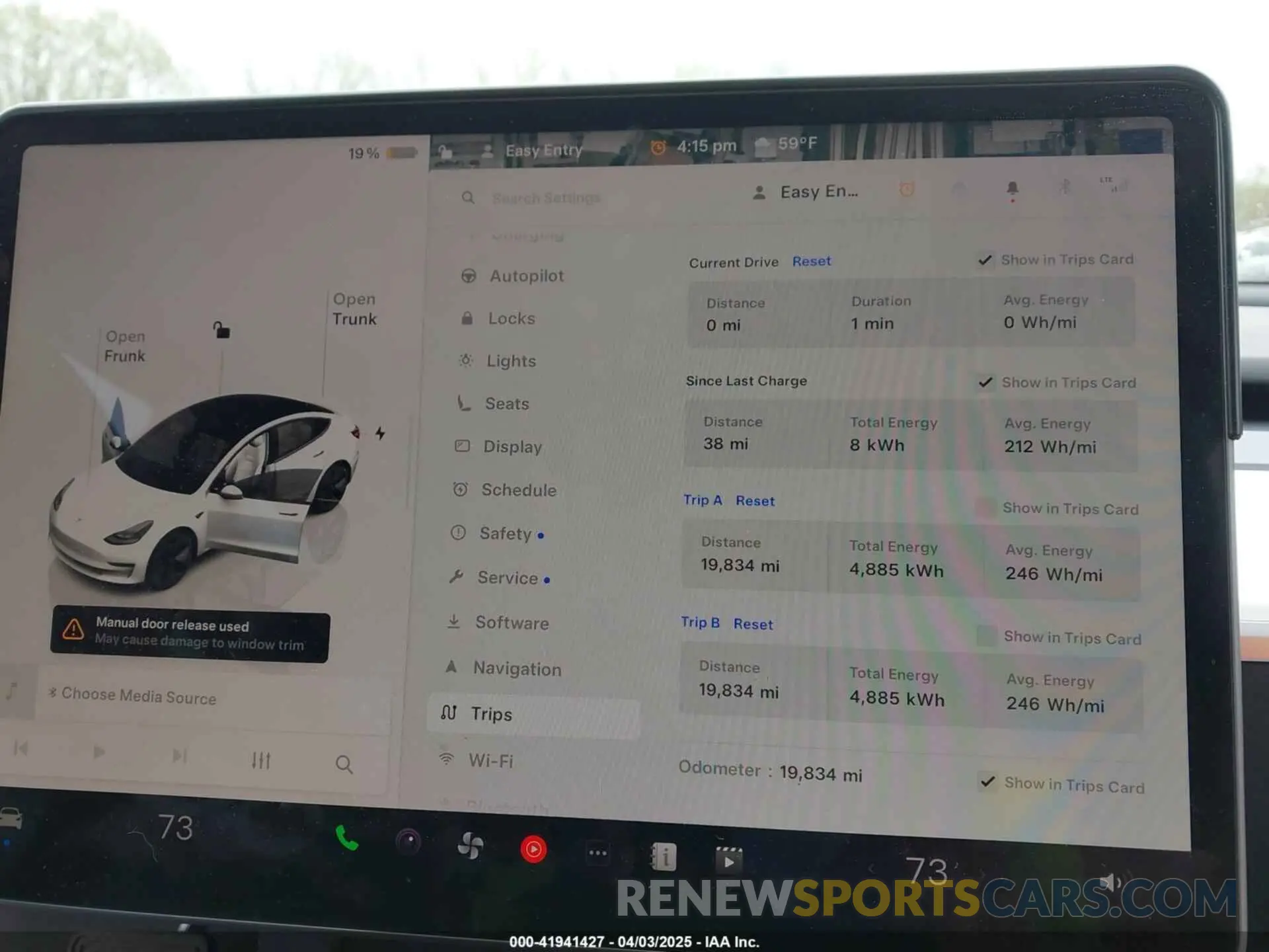 7 Photograph of a damaged car 5YJ3E1EA9PF569415 TESLA MODEL 3 2023