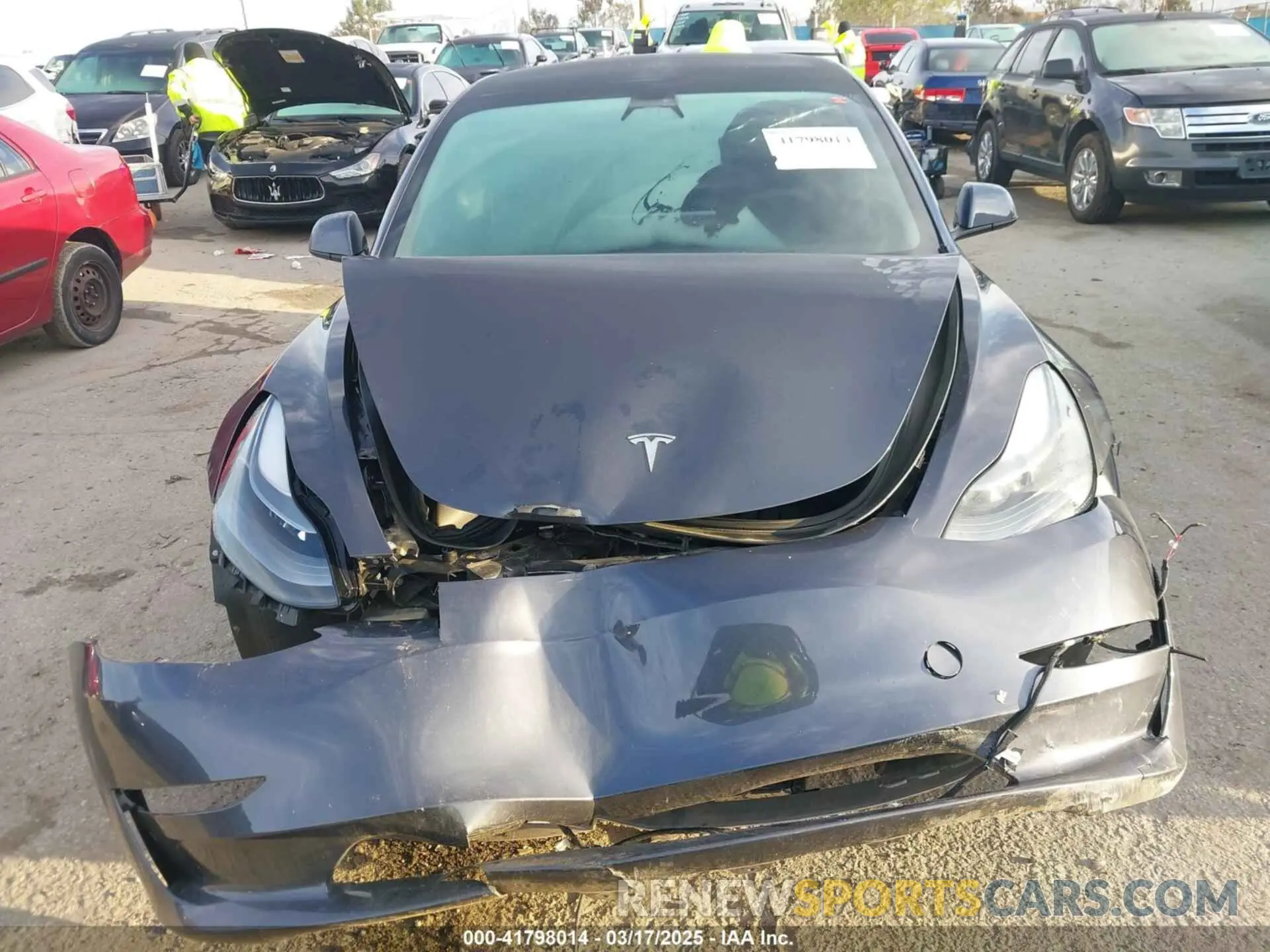 12 Photograph of a damaged car 5YJ3E1EA9PF569494 TESLA MODEL 3 2023