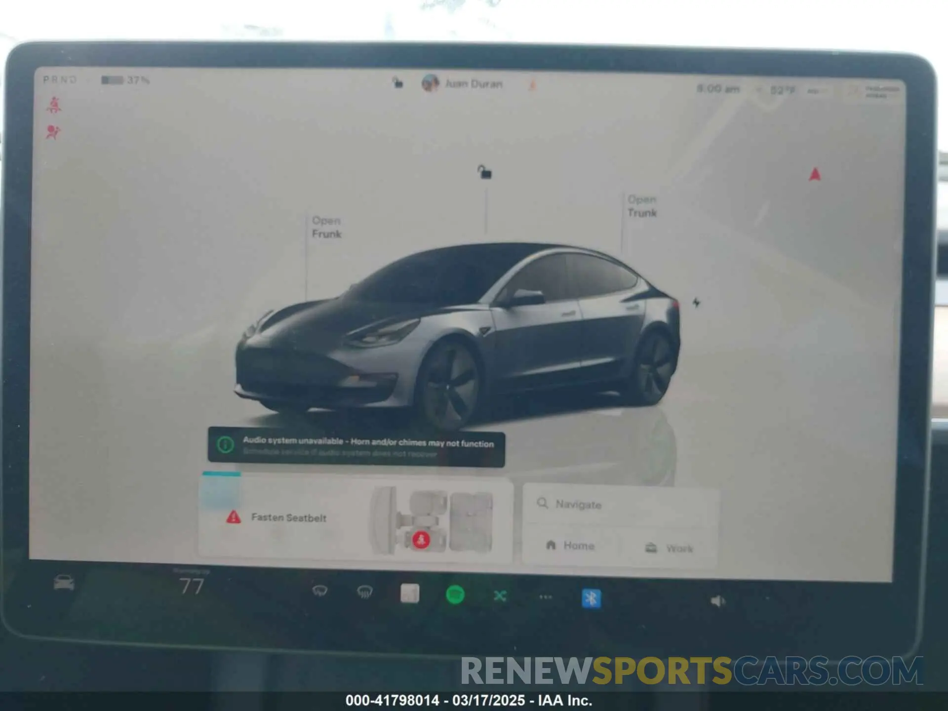 7 Photograph of a damaged car 5YJ3E1EA9PF569494 TESLA MODEL 3 2023