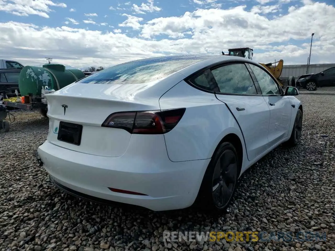 3 Photograph of a damaged car 5YJ3E1EA9PF569835 TESLA MODEL 3 2023