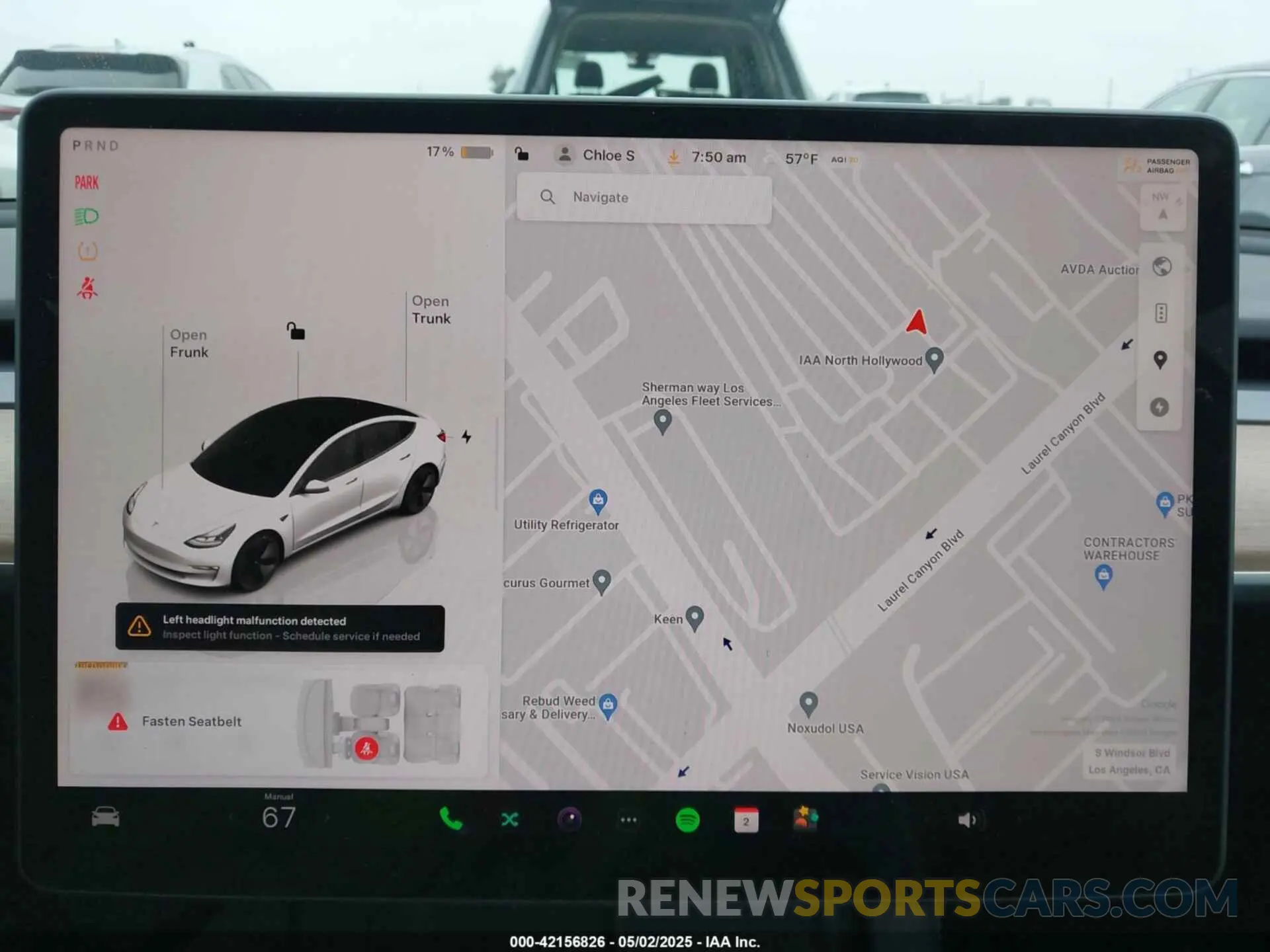 19 Photograph of a damaged car 5YJ3E1EA9PF576588 TESLA MODEL 3 2023