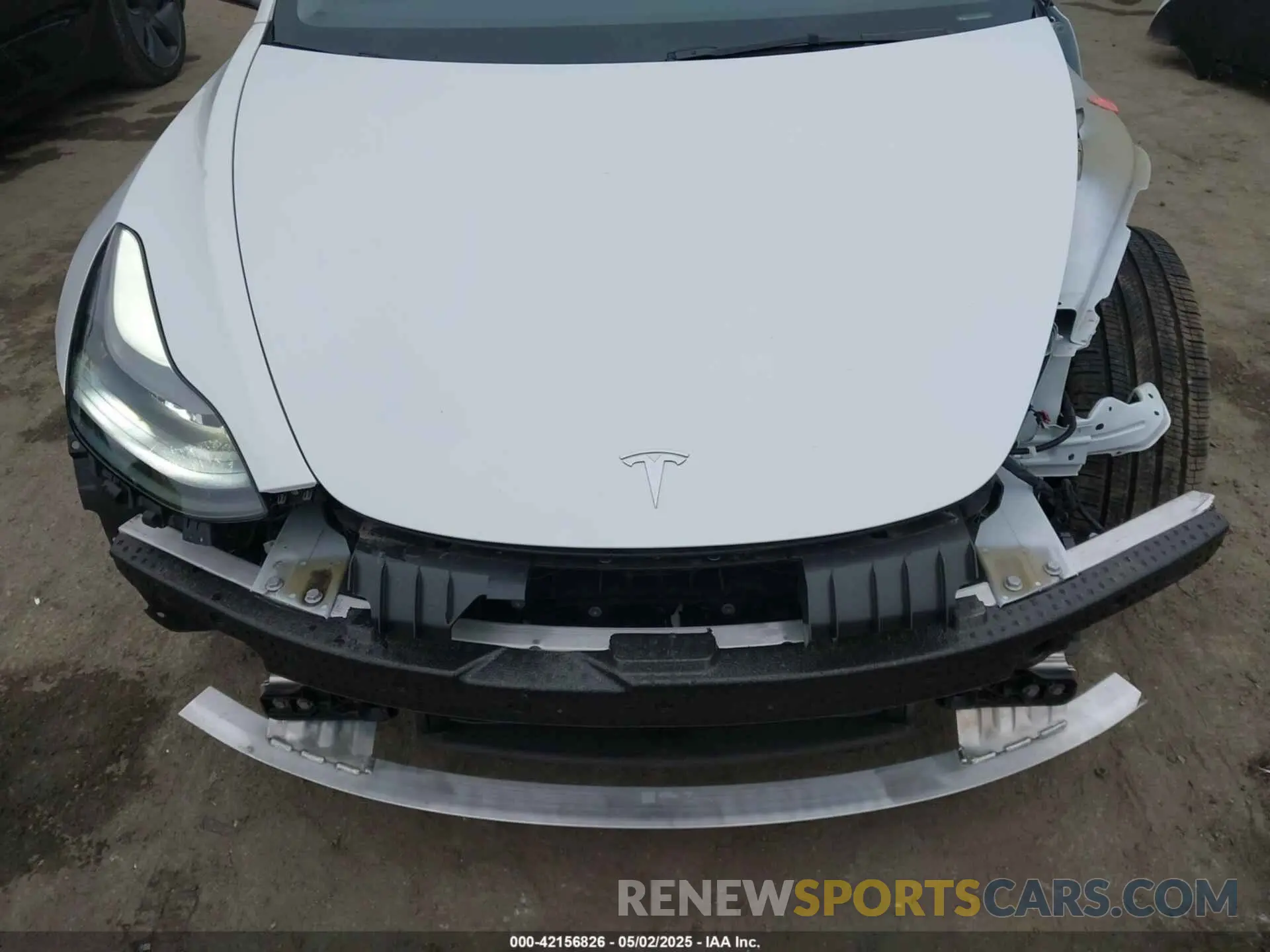 6 Photograph of a damaged car 5YJ3E1EA9PF576588 TESLA MODEL 3 2023