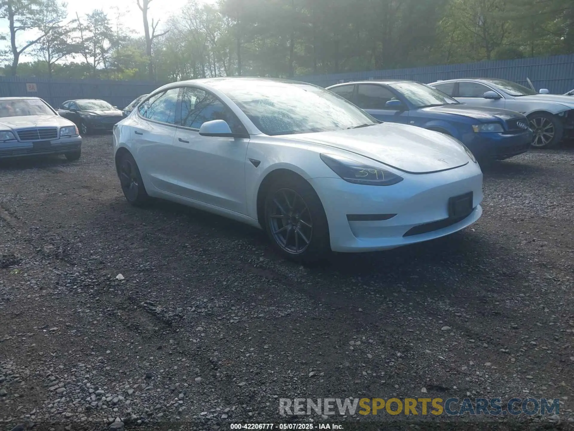 1 Photograph of a damaged car 5YJ3E1EA9PF576610 TESLA MODEL 3 2023