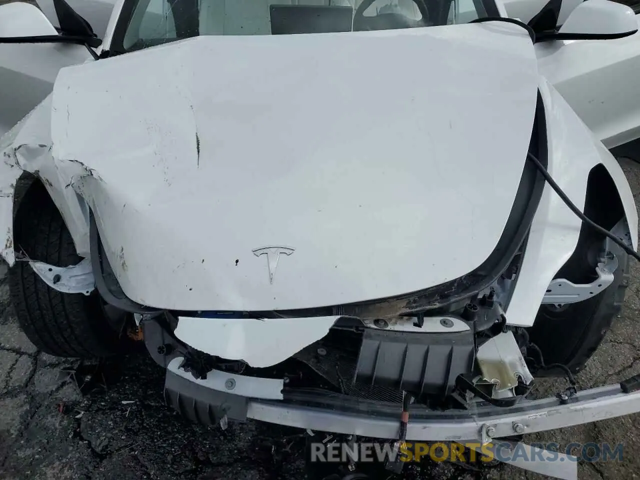 12 Photograph of a damaged car 5YJ3E1EA9PF582536 TESLA MODEL 3 2023