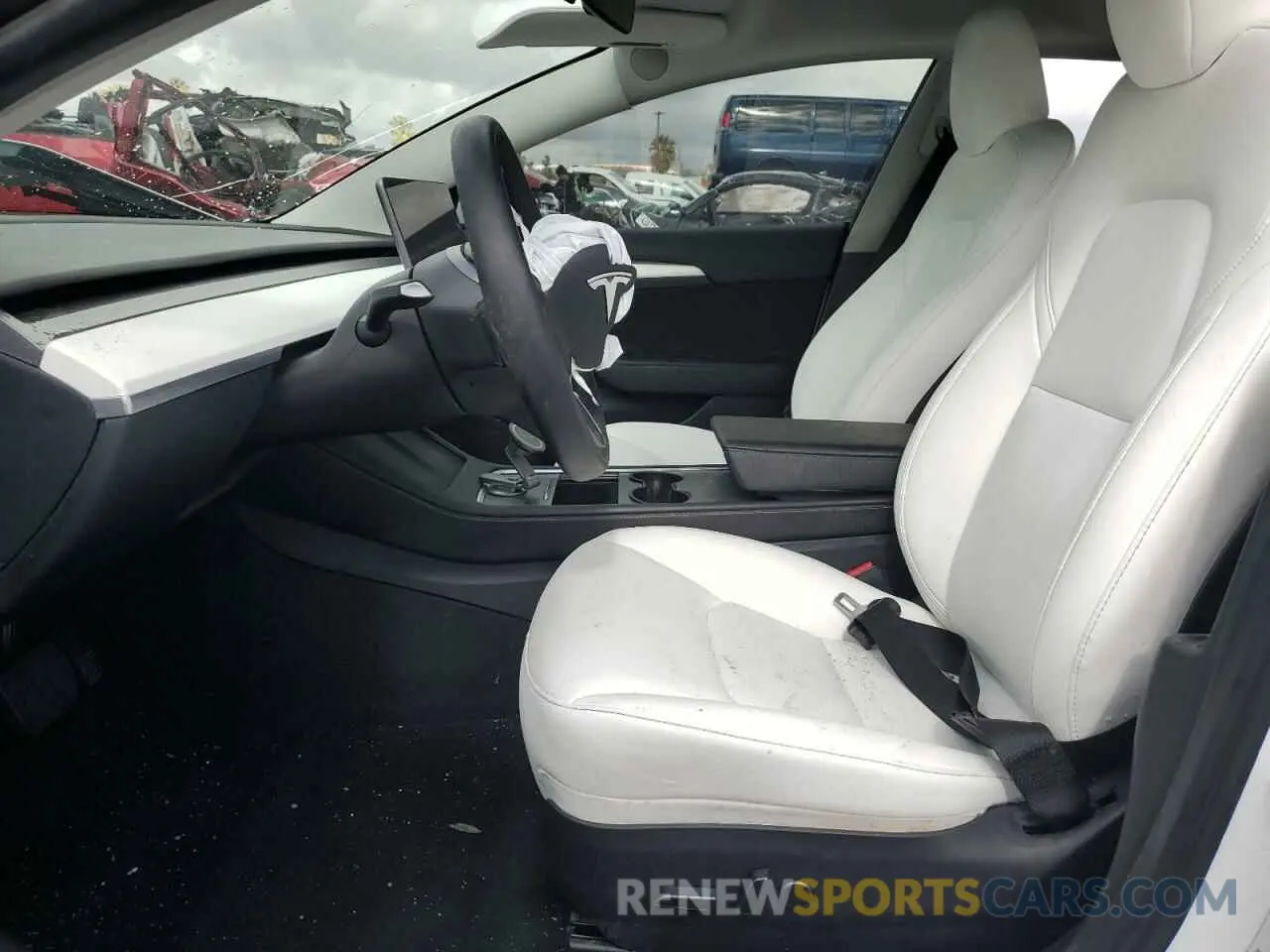 7 Photograph of a damaged car 5YJ3E1EA9PF582536 TESLA MODEL 3 2023