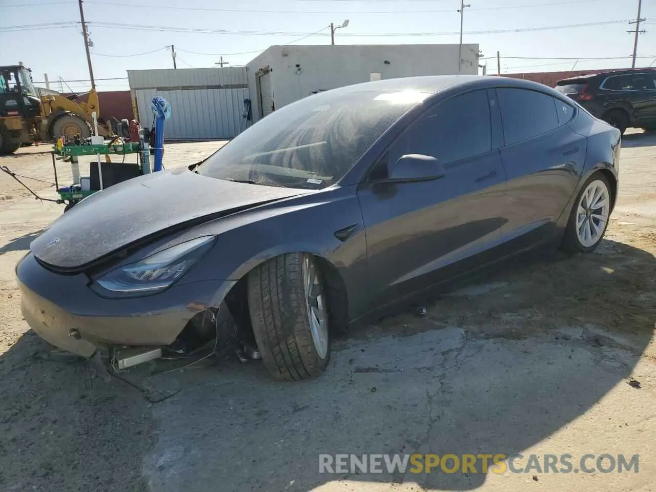 1 Photograph of a damaged car 5YJ3E1EA9PF584383 TESLA MODEL 3 2023