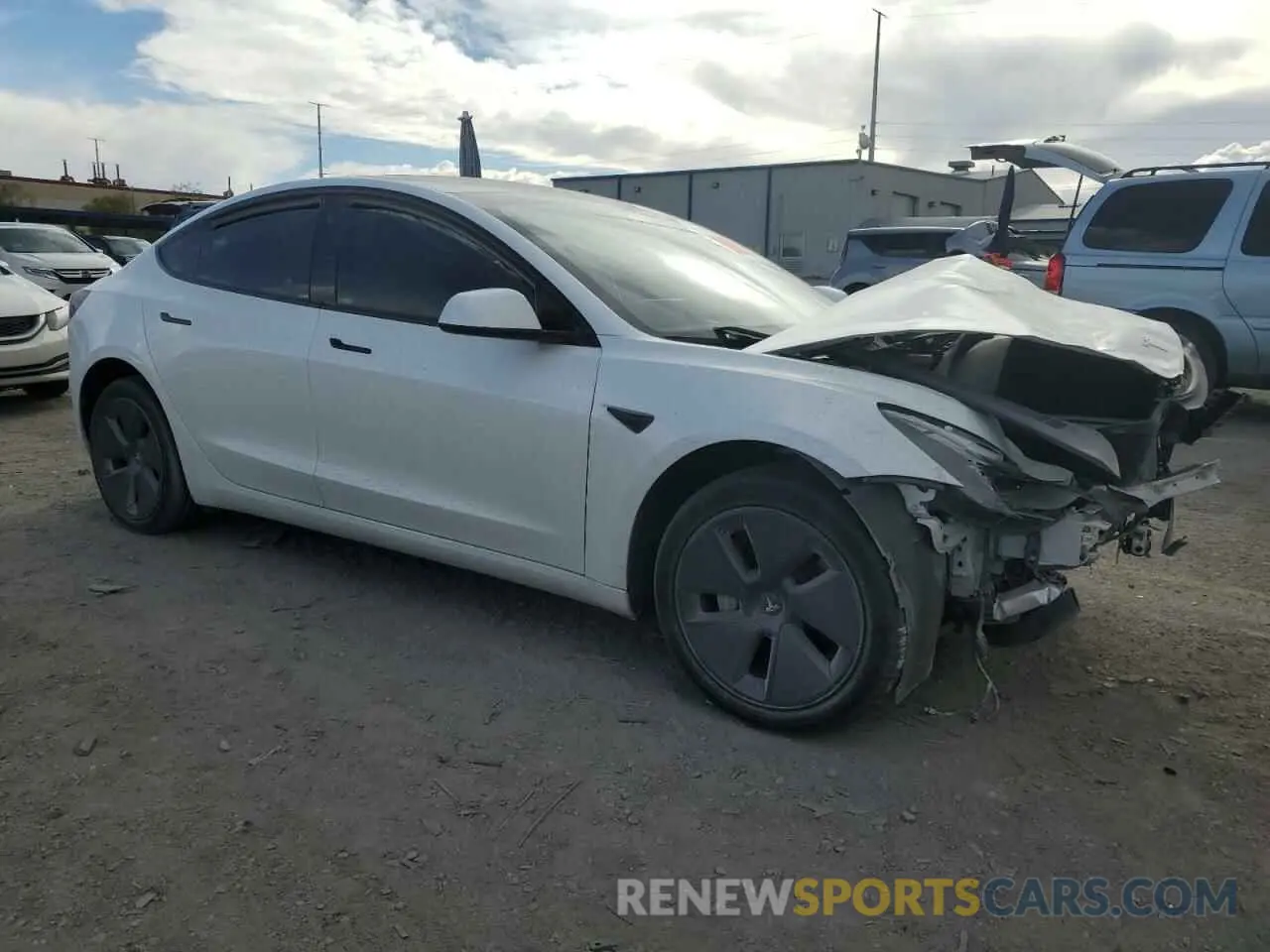 4 Photograph of a damaged car 5YJ3E1EA9PF588482 TESLA MODEL 3 2023
