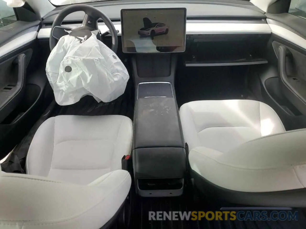 8 Photograph of a damaged car 5YJ3E1EA9PF588482 TESLA MODEL 3 2023