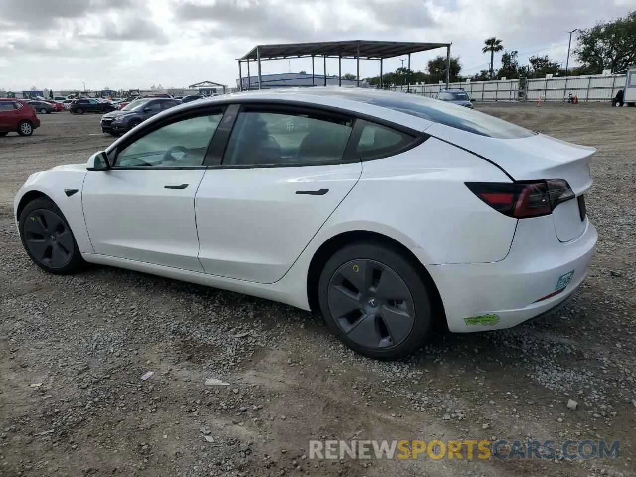 2 Photograph of a damaged car 5YJ3E1EA9PF590488 TESLA MODEL 3 2023