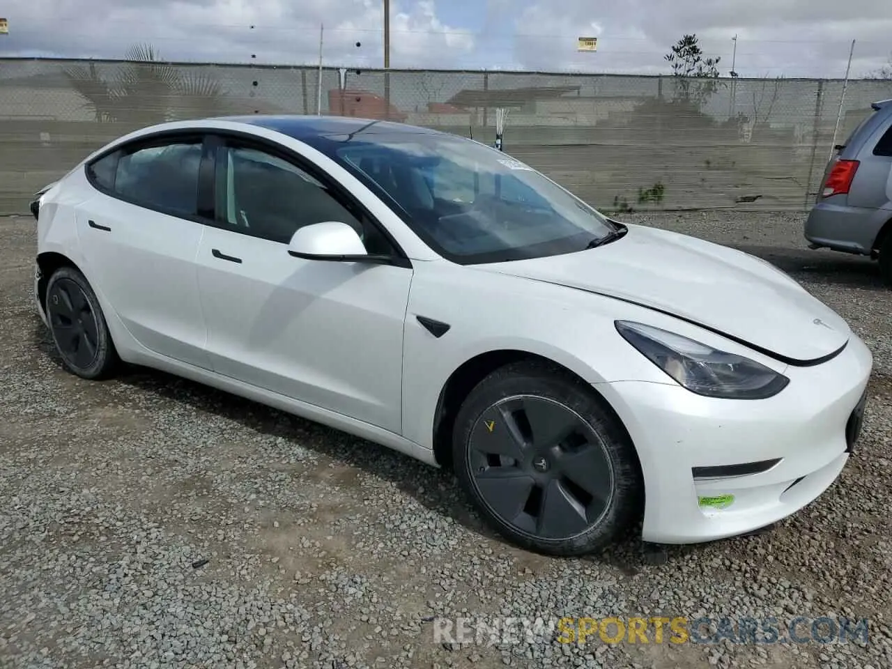 4 Photograph of a damaged car 5YJ3E1EA9PF590488 TESLA MODEL 3 2023