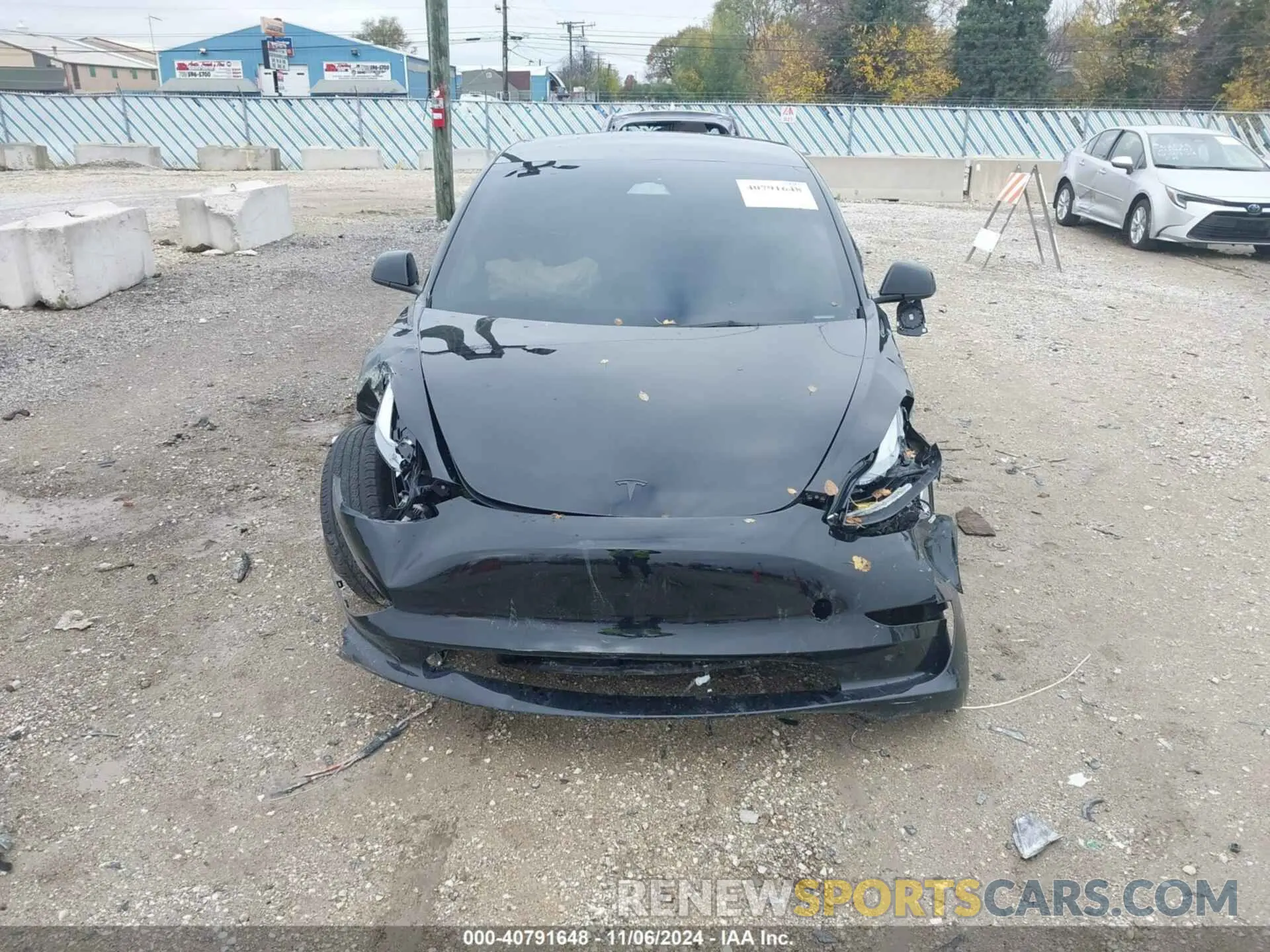 12 Photograph of a damaged car 5YJ3E1EA9PF592564 TESLA MODEL 3 2023