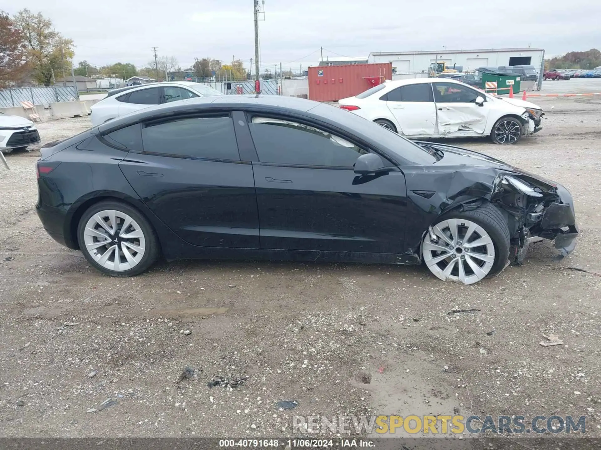 13 Photograph of a damaged car 5YJ3E1EA9PF592564 TESLA MODEL 3 2023