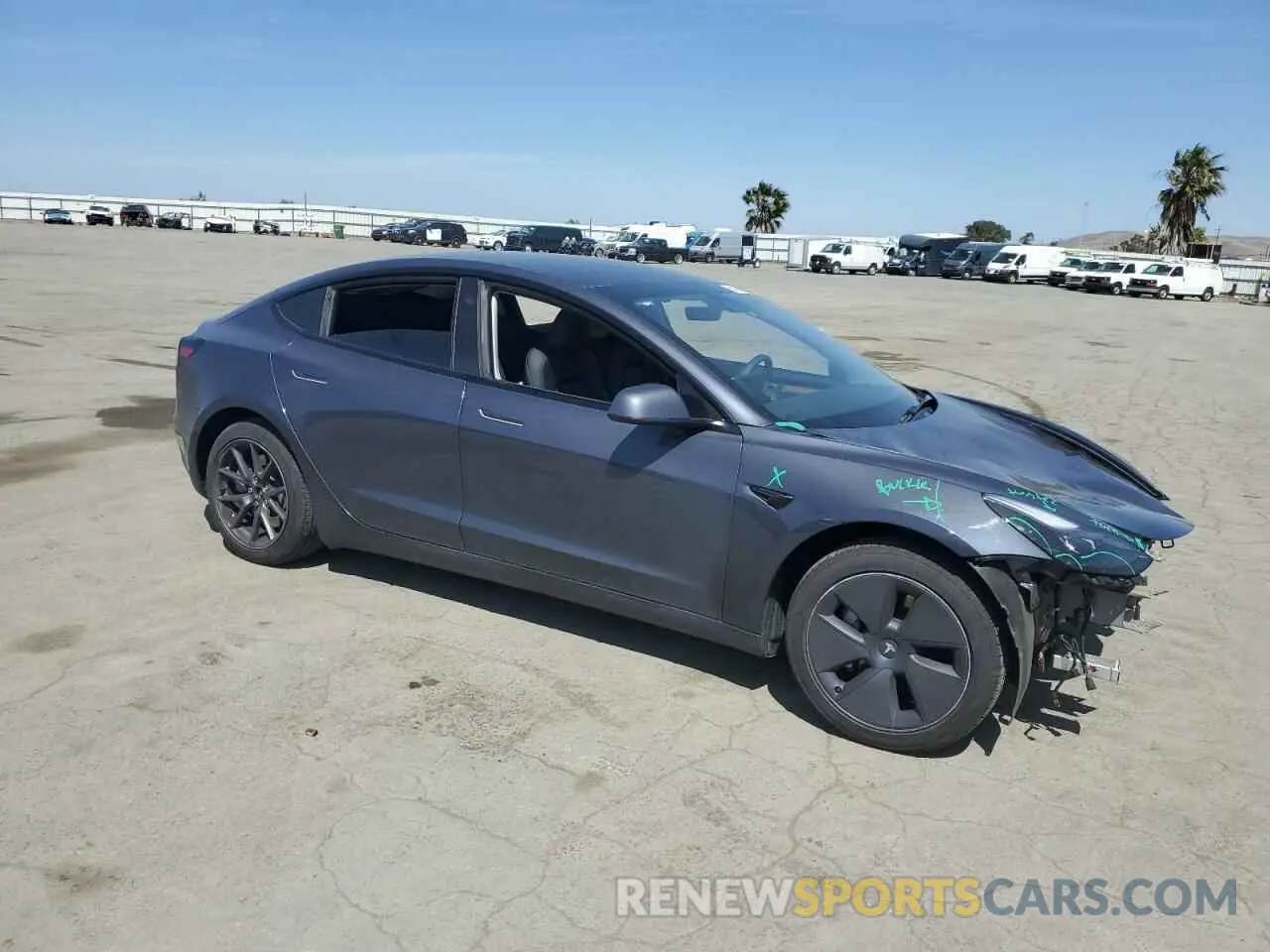 4 Photograph of a damaged car 5YJ3E1EA9PF601845 TESLA MODEL 3 2023