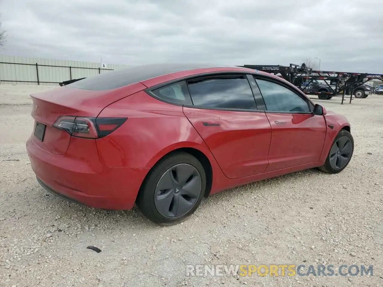 3 Photograph of a damaged car 5YJ3E1EA9PF602655 TESLA MODEL 3 2023