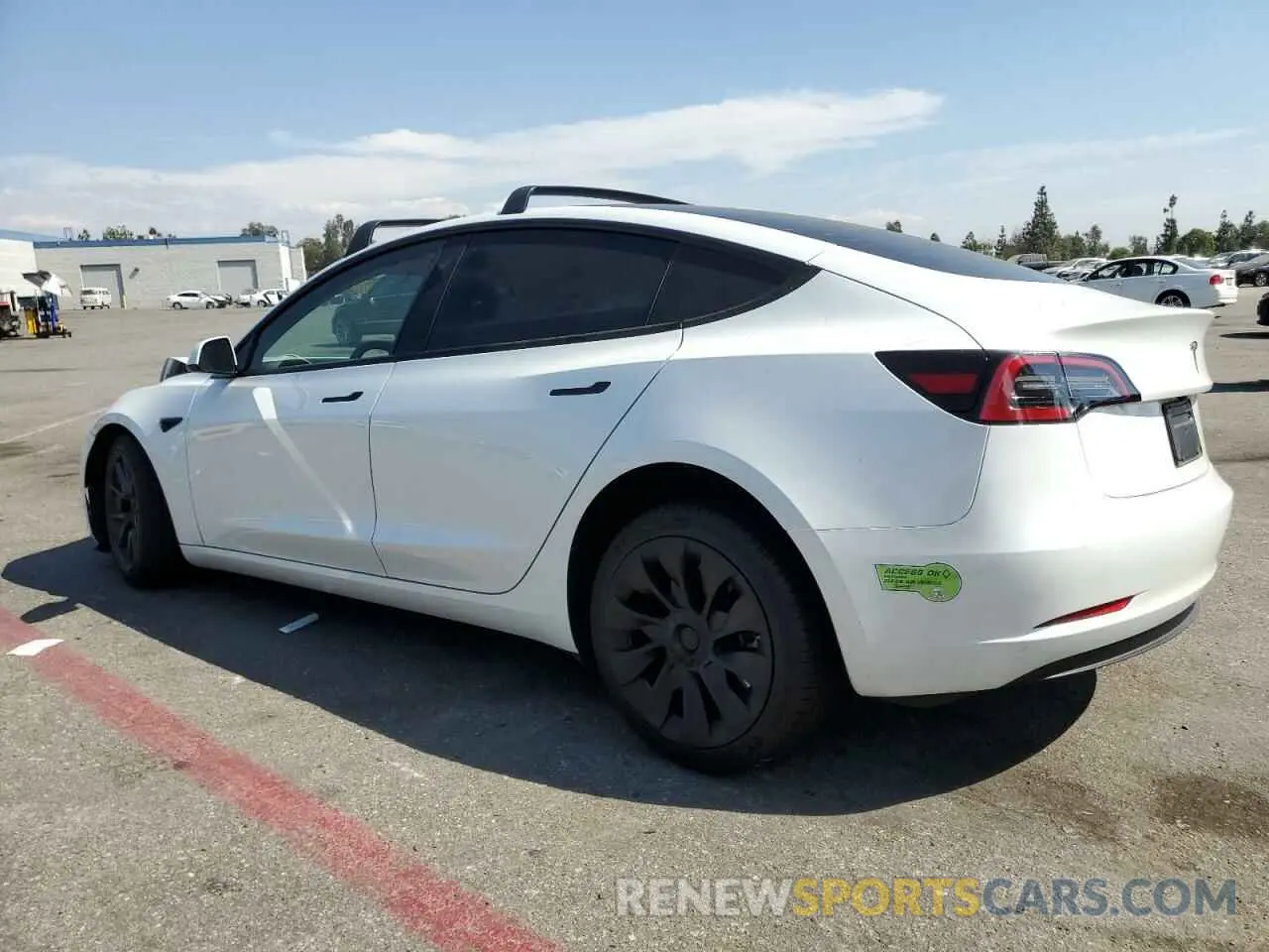 2 Photograph of a damaged car 5YJ3E1EA9PF604289 TESLA MODEL 3 2023