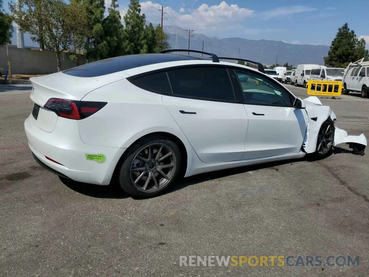 3 Photograph of a damaged car 5YJ3E1EA9PF604289 TESLA MODEL 3 2023