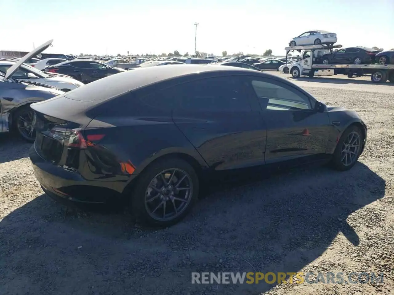 3 Photograph of a damaged car 5YJ3E1EA9PF609797 TESLA MODEL 3 2023