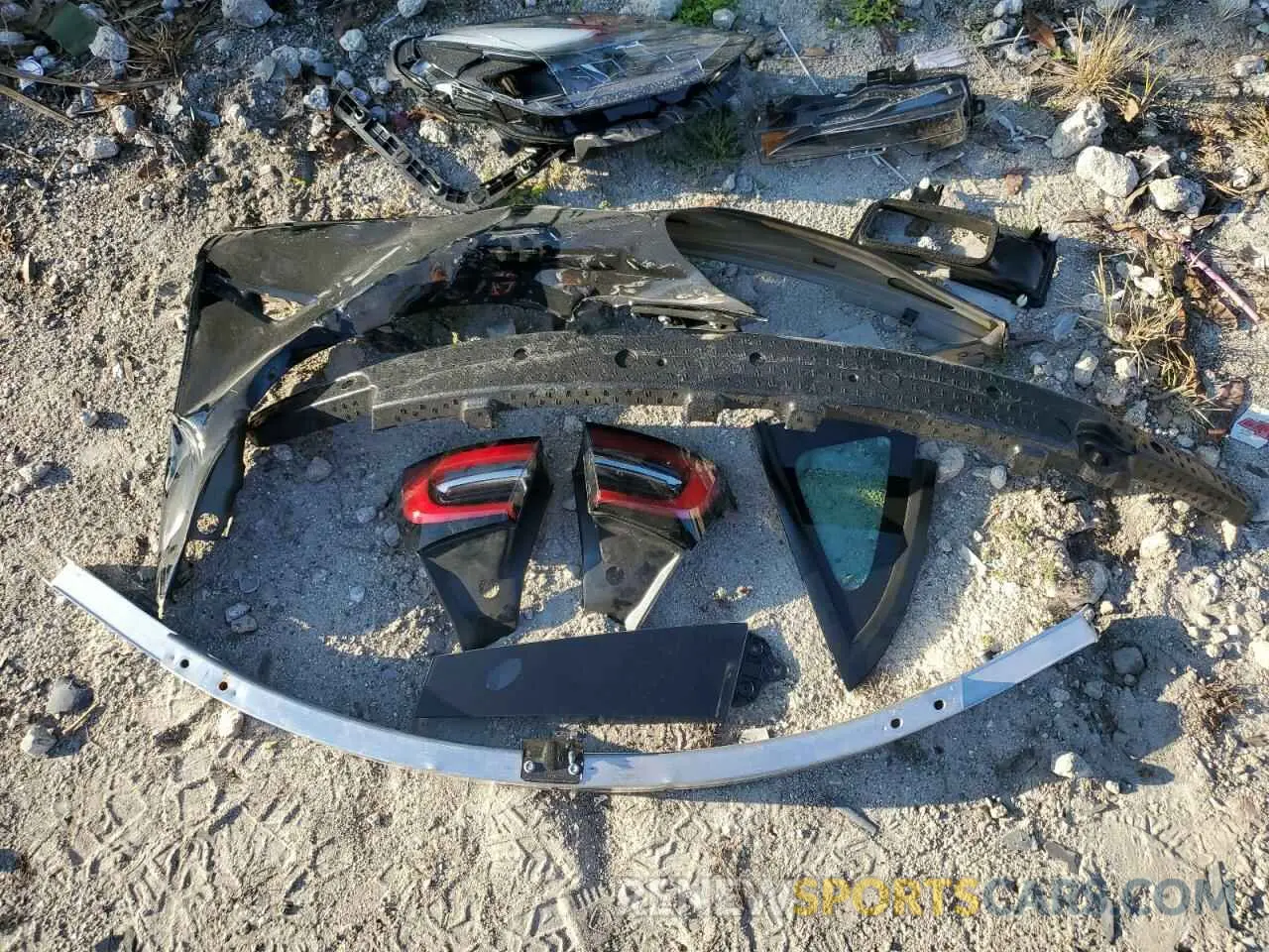 12 Photograph of a damaged car 5YJ3E1EA9PF615017 TESLA MODEL 3 2023