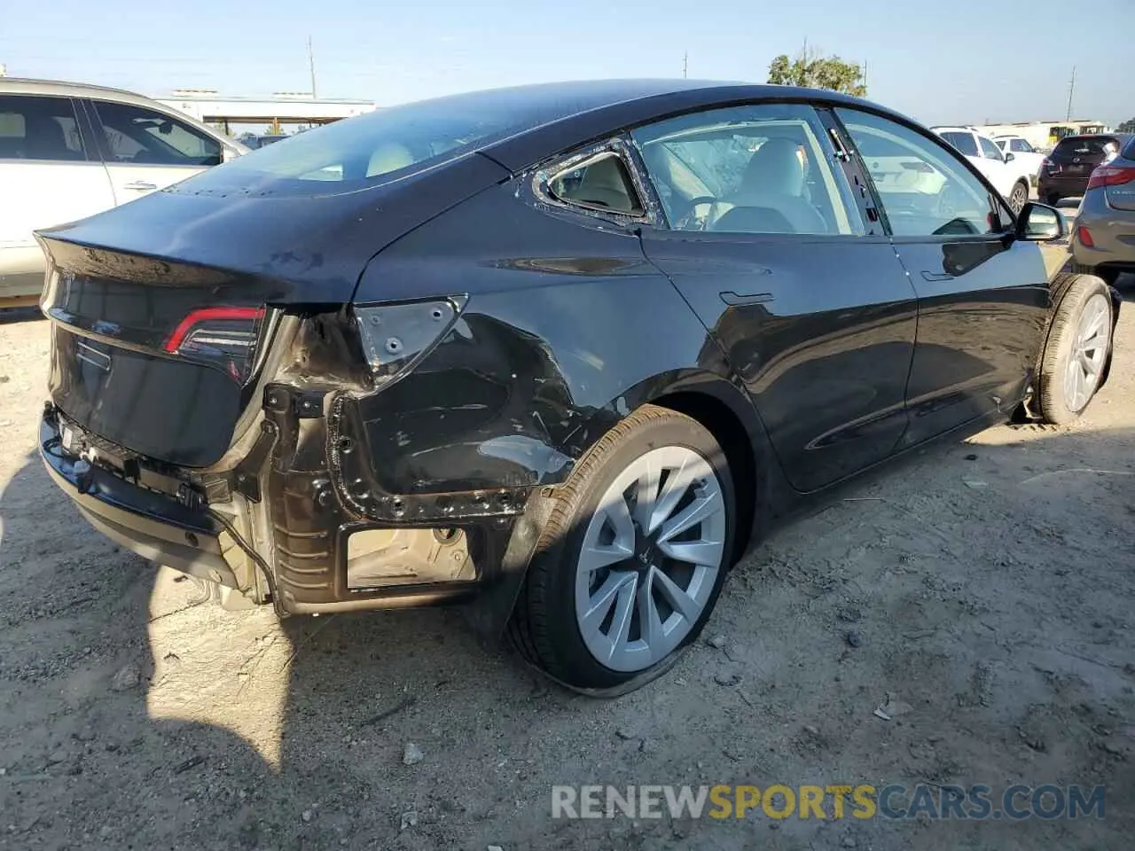 3 Photograph of a damaged car 5YJ3E1EA9PF615017 TESLA MODEL 3 2023