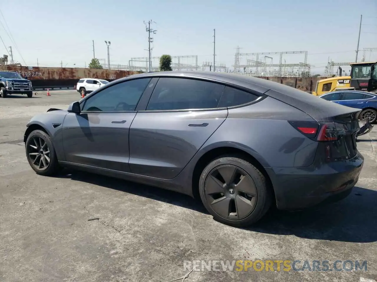 2 Photograph of a damaged car 5YJ3E1EA9PF619682 TESLA MODEL 3 2023