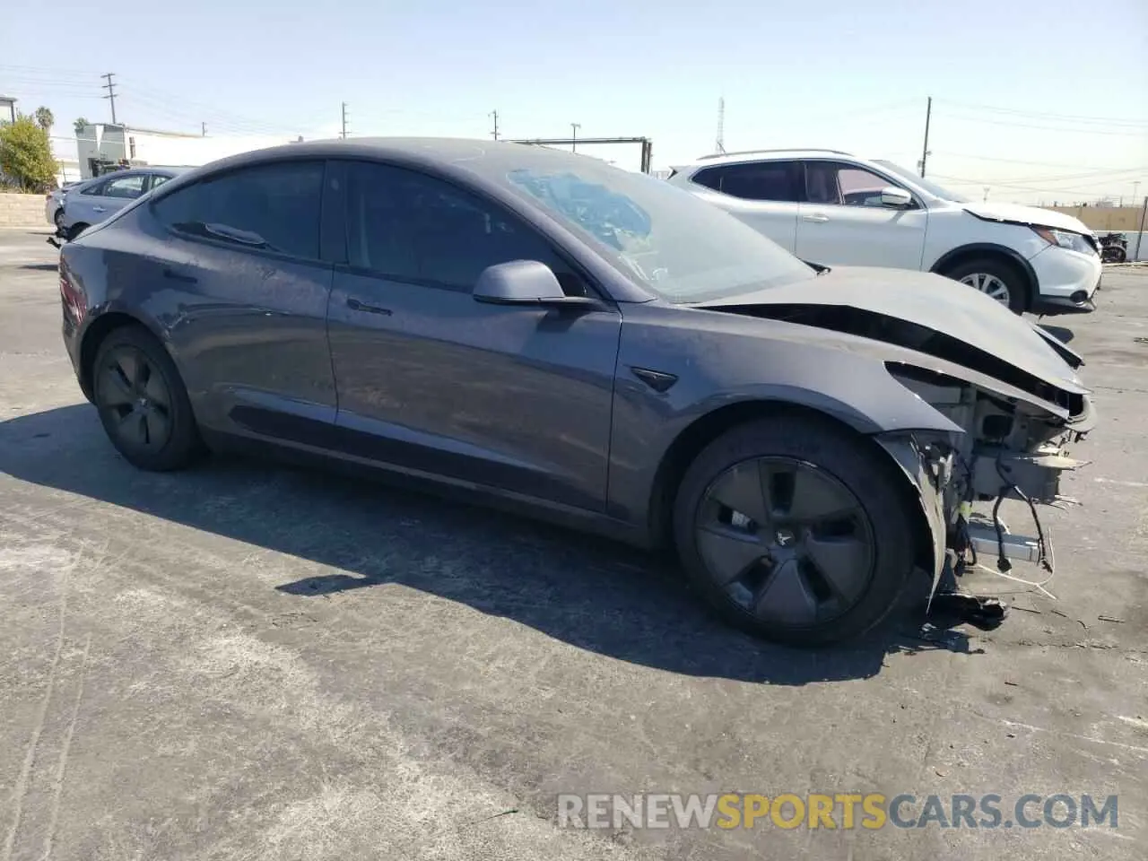 4 Photograph of a damaged car 5YJ3E1EA9PF619682 TESLA MODEL 3 2023