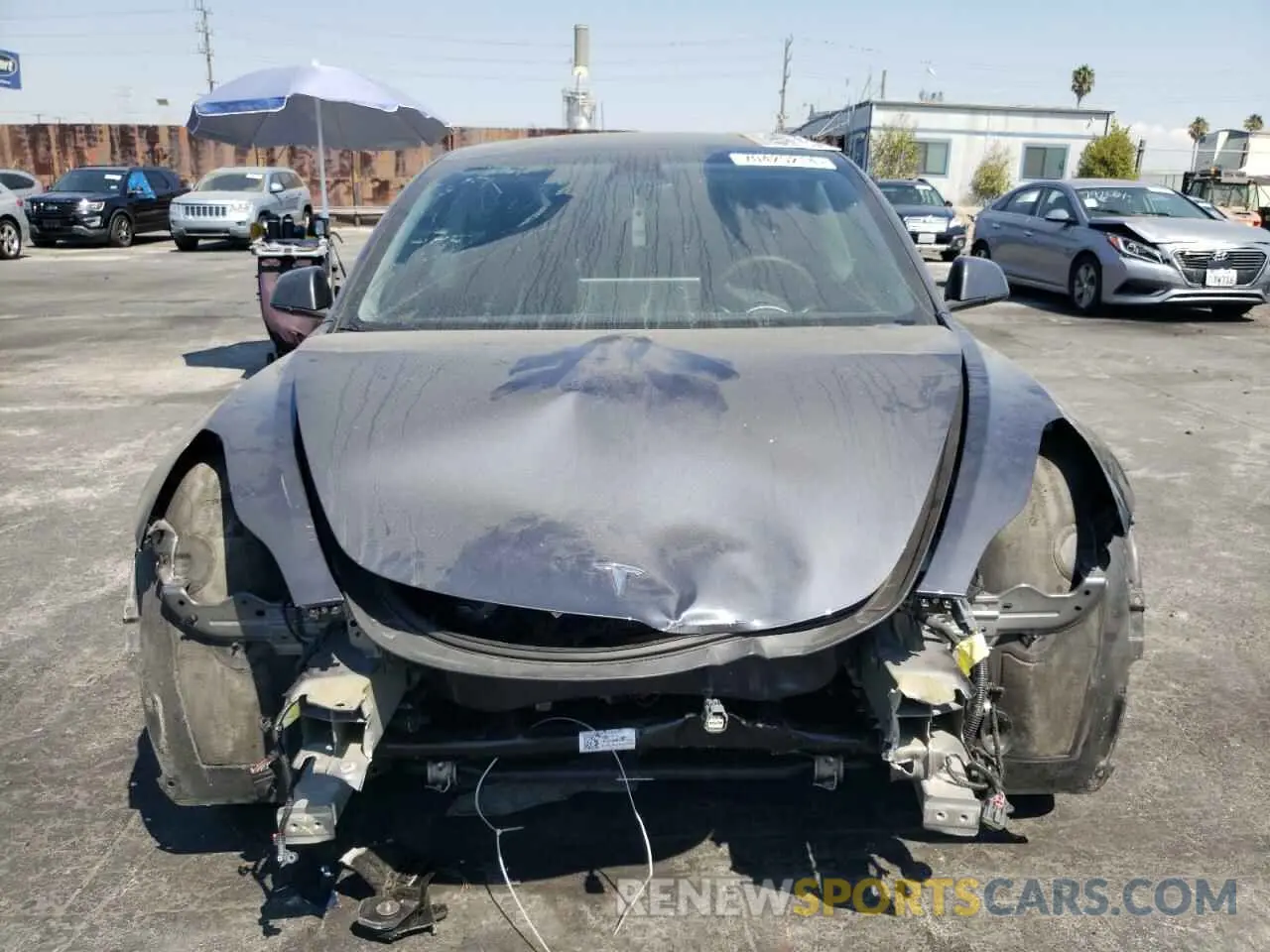 5 Photograph of a damaged car 5YJ3E1EA9PF619682 TESLA MODEL 3 2023
