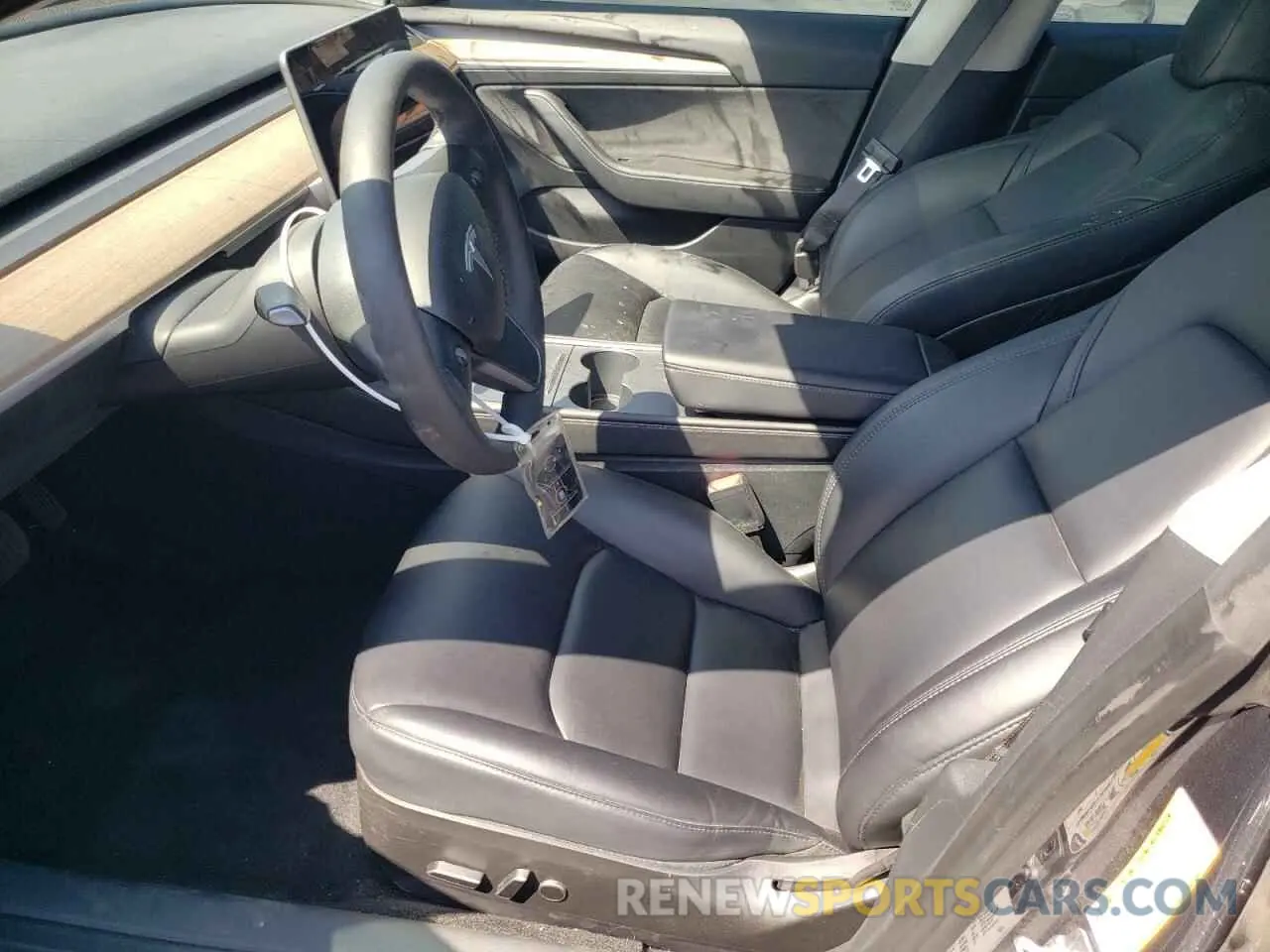 7 Photograph of a damaged car 5YJ3E1EA9PF619682 TESLA MODEL 3 2023