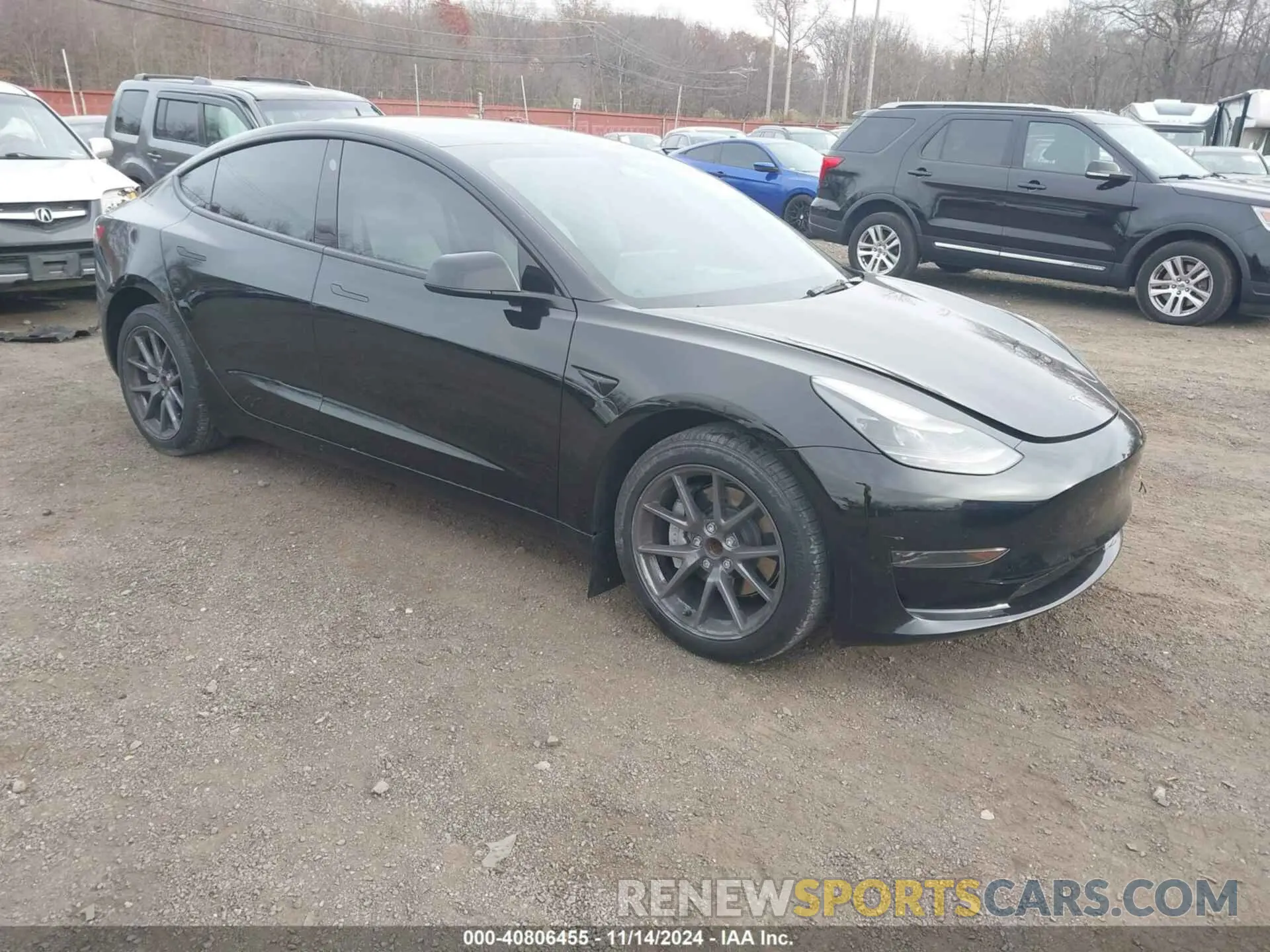 1 Photograph of a damaged car 5YJ3E1EA9PF629032 TESLA MODEL 3 2023