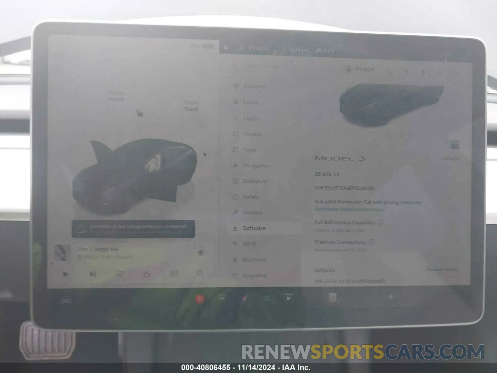7 Photograph of a damaged car 5YJ3E1EA9PF629032 TESLA MODEL 3 2023