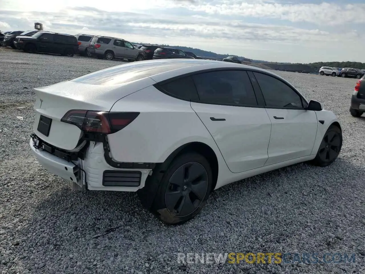 3 Photograph of a damaged car 5YJ3E1EA9PF639799 TESLA MODEL 3 2023