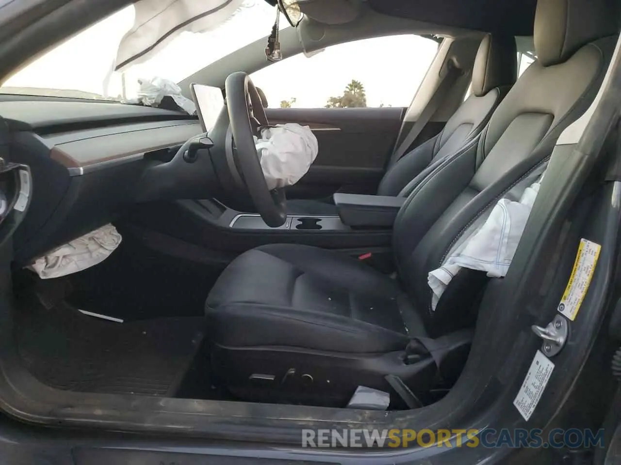 7 Photograph of a damaged car 5YJ3E1EA9PF642587 TESLA MODEL 3 2023