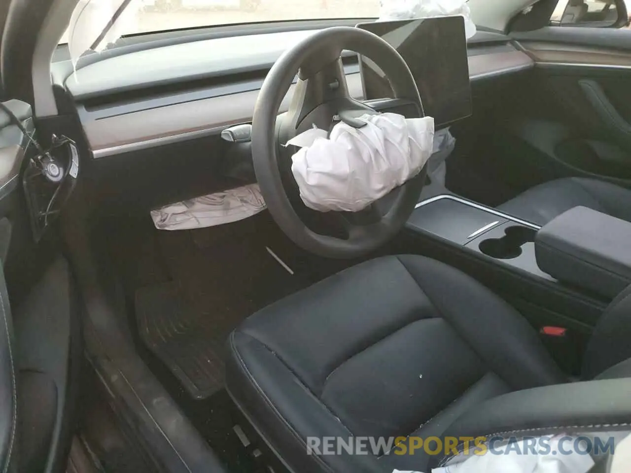 8 Photograph of a damaged car 5YJ3E1EA9PF642587 TESLA MODEL 3 2023