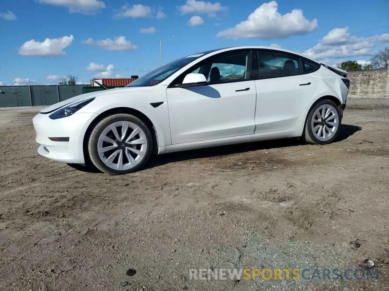 1 Photograph of a damaged car 5YJ3E1EA9PF647417 TESLA MODEL 3 2023
