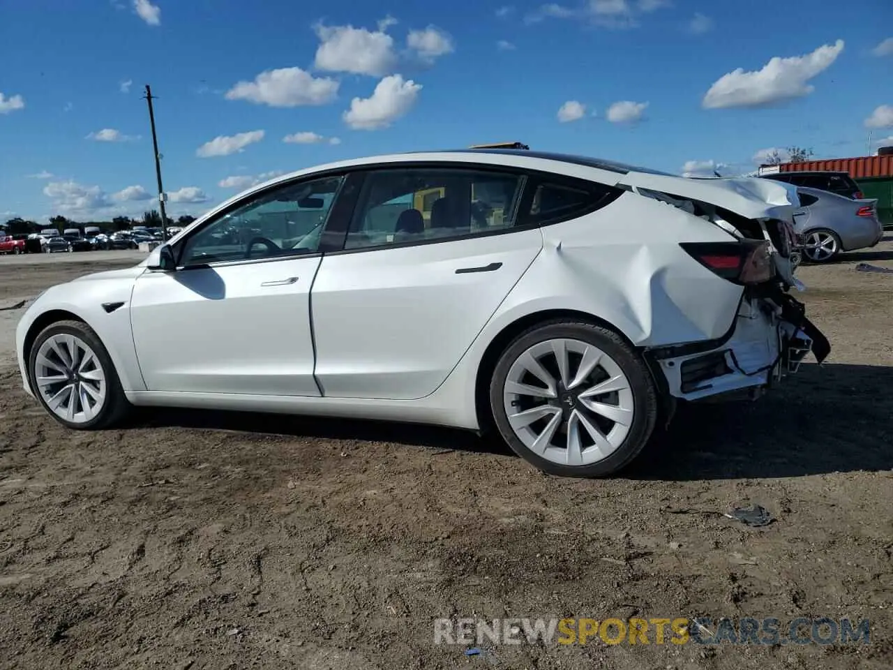 2 Photograph of a damaged car 5YJ3E1EA9PF647417 TESLA MODEL 3 2023