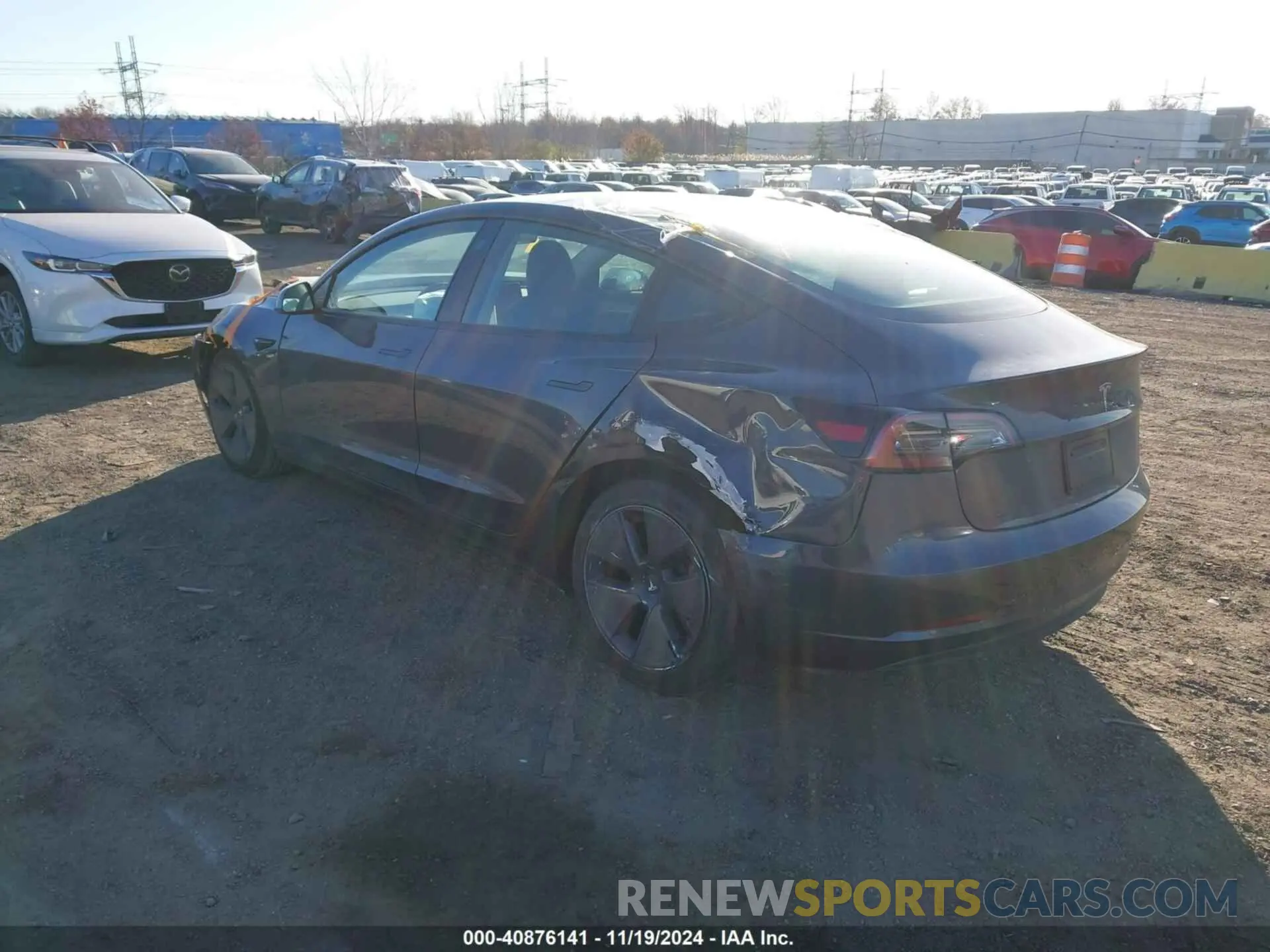 3 Photograph of a damaged car 5YJ3E1EA9PF652262 TESLA MODEL 3 2023