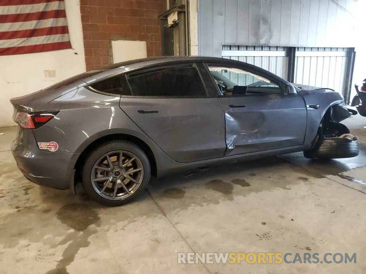 3 Photograph of a damaged car 5YJ3E1EA9PF657431 TESLA MODEL 3 2023