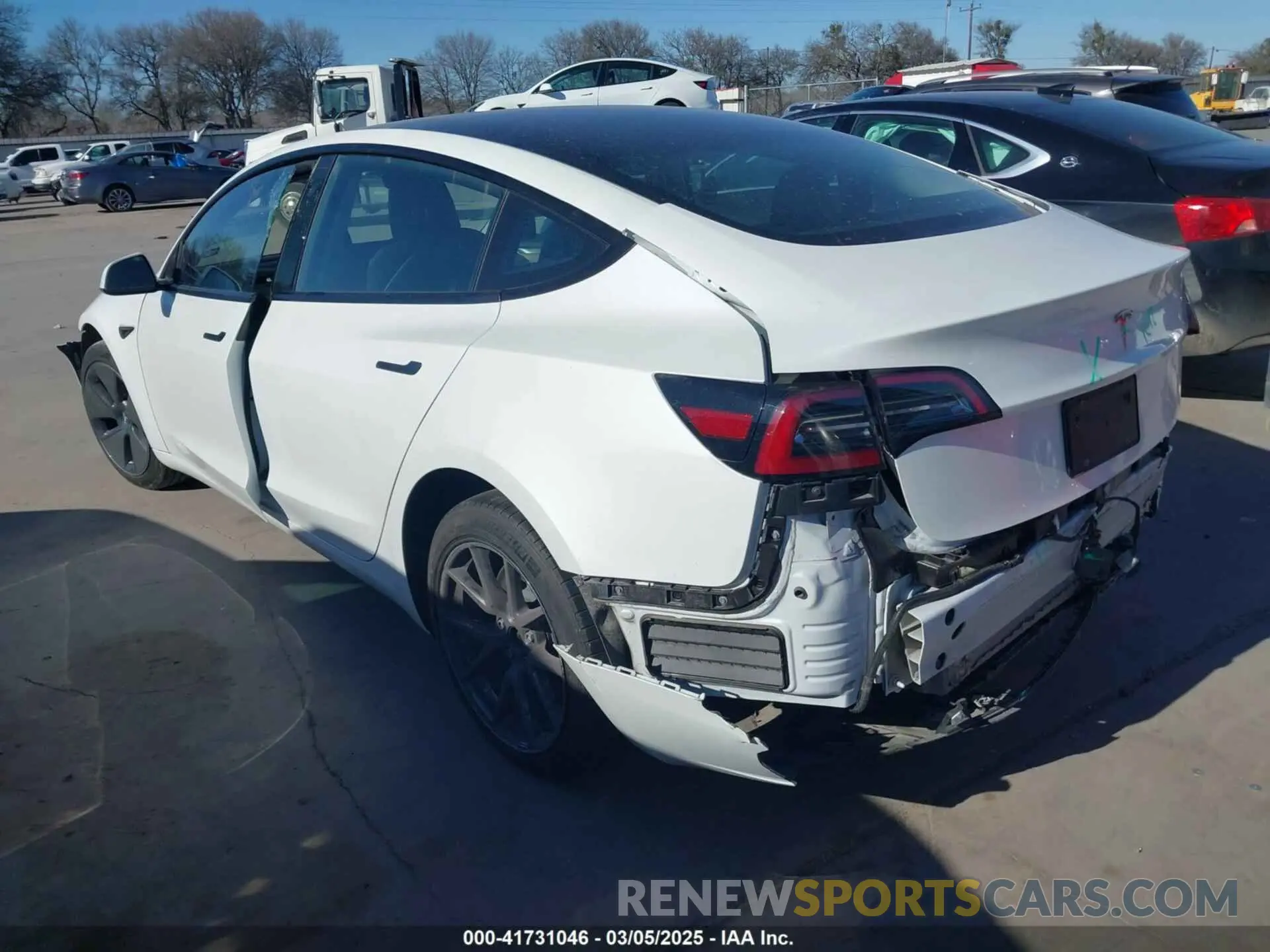 3 Photograph of a damaged car 5YJ3E1EA9PF664377 TESLA MODEL 3 2023