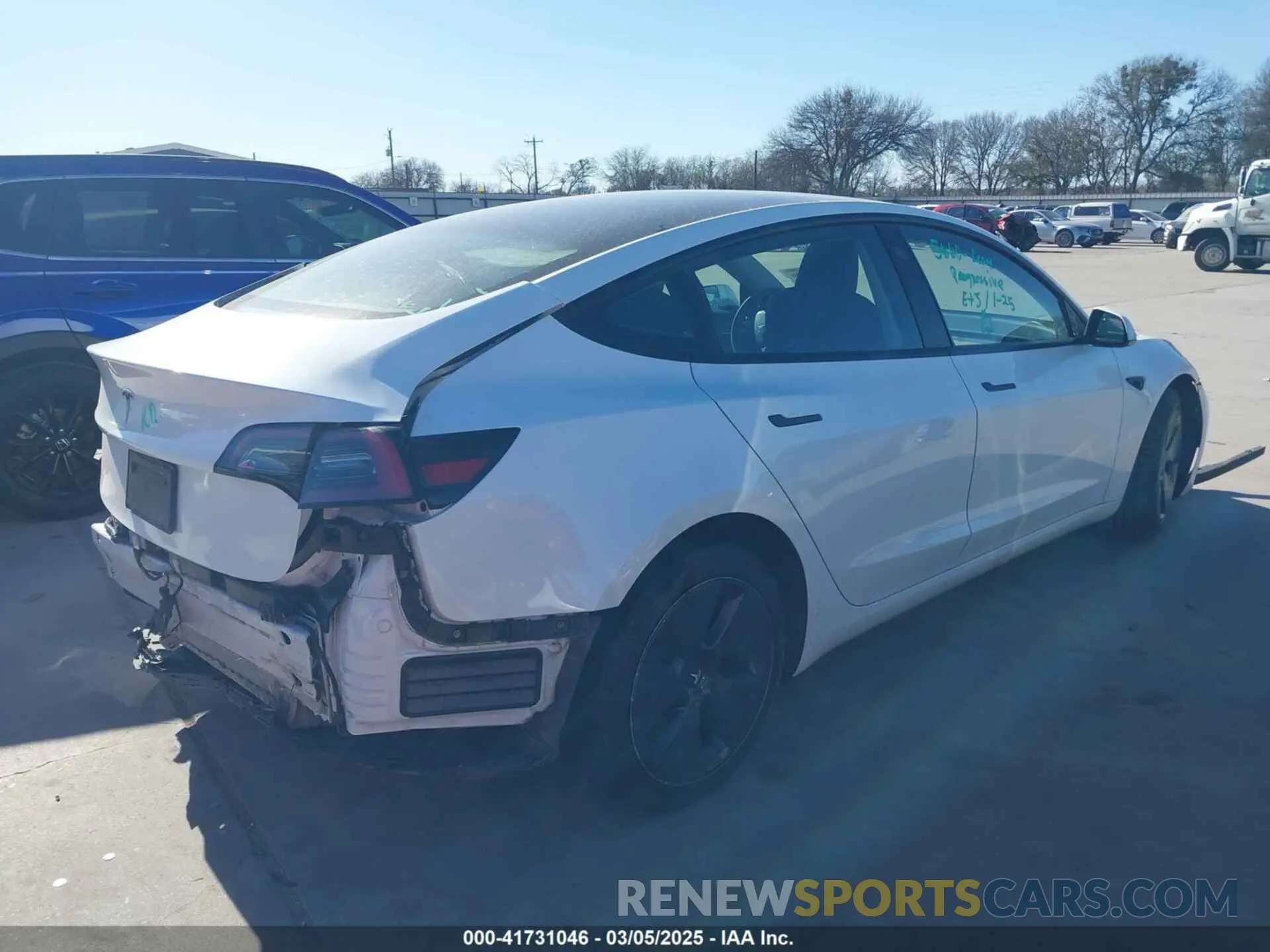 4 Photograph of a damaged car 5YJ3E1EA9PF664377 TESLA MODEL 3 2023